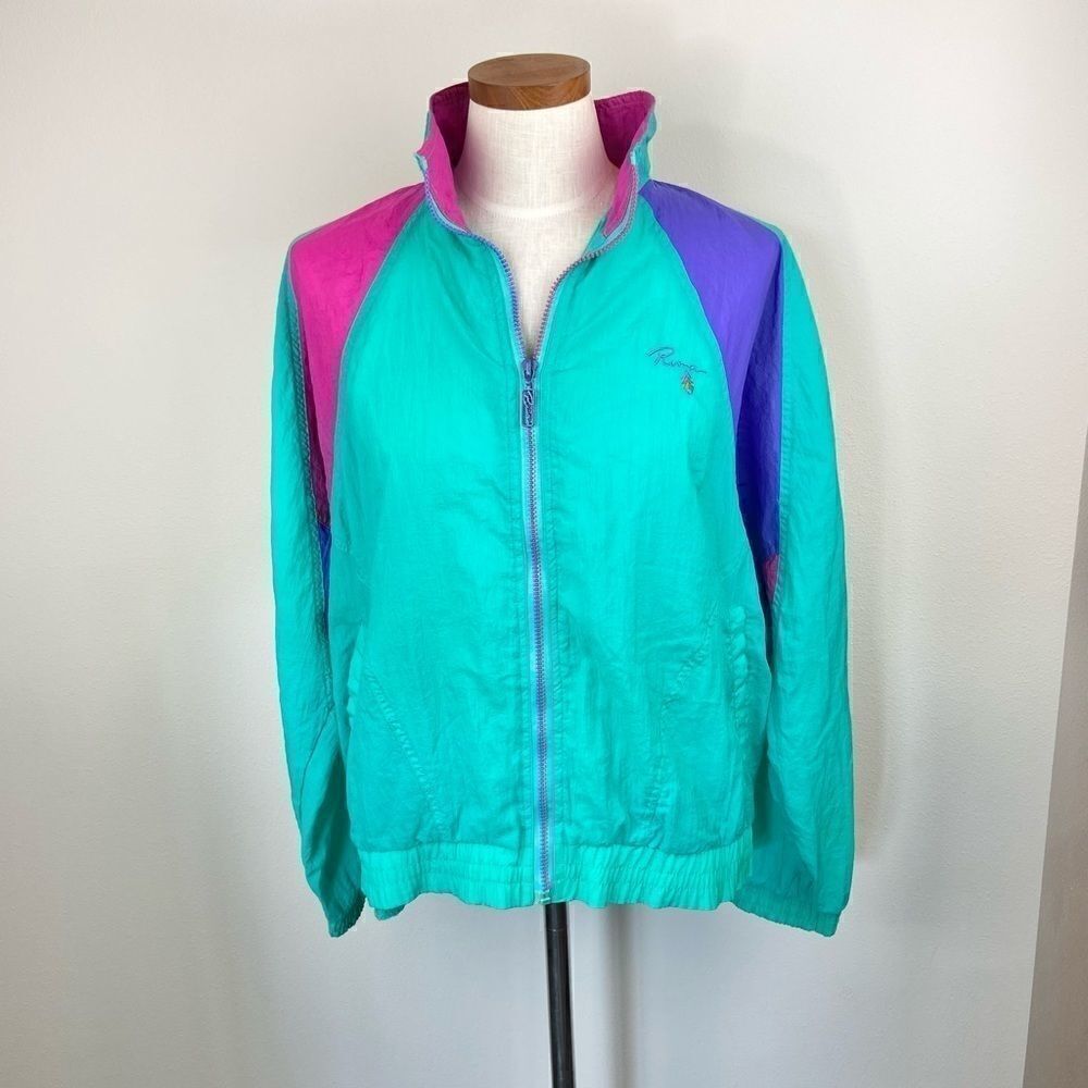 Vintage 90’s Puma Vibrant Windbreaker Jacket